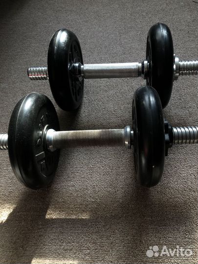Гантели разборные 14 кг 2000 за 2 шт