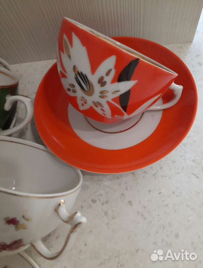 Чайные пары СССР. Дулево, Вербилки