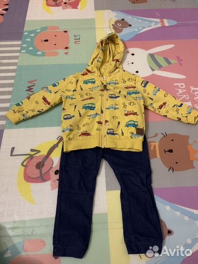 Пакет брендовых вещей на 9-12 месяцев