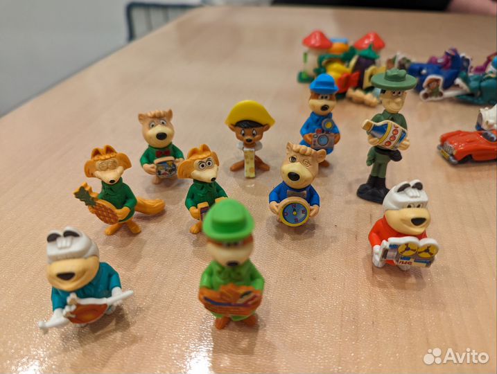 Игрушки из киндера старые серии