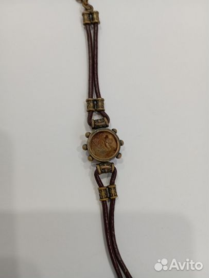 Браслет с янтарём, ручная работа