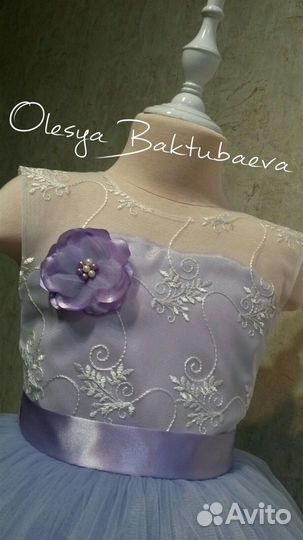 Платье для девочки на торжество, выпускной