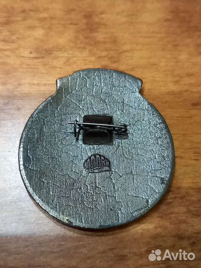 Значок 80 лет военный комиссариат редкий