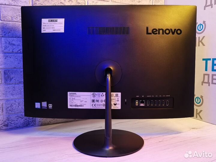 Моноблок Lenovo ideacentre AIO 520-24IKU 23,8''