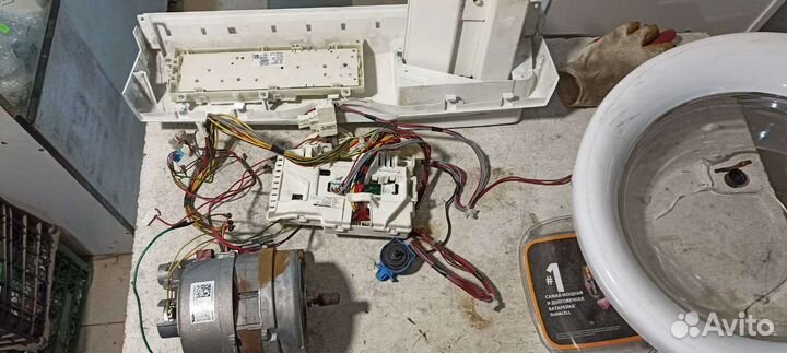 Стиральная машина Zanyssi zwso 6100 V разбор