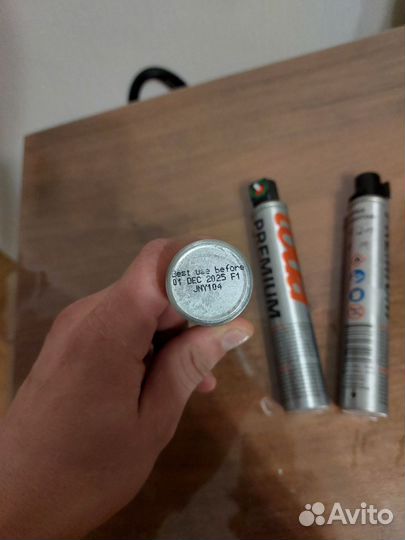 Газовый баллон для монтажных пистолетов