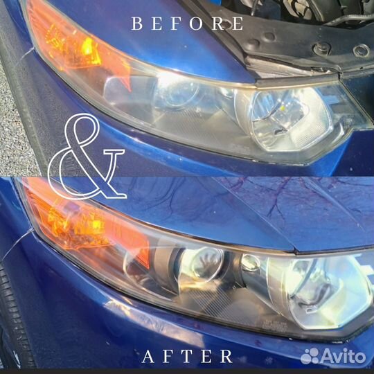 Полная реставрация фар