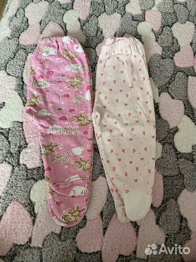 Ползунки для девочки