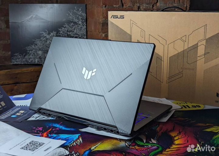 Аsus TUF Gaming 17.3/RTX 3060 как NEW
