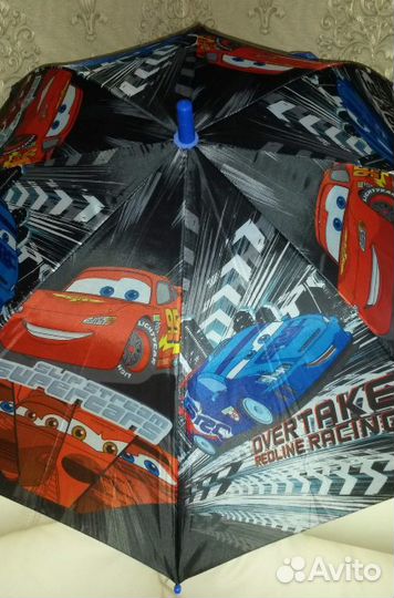 Детские зонтики новые Принцессы, Тачки
