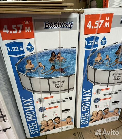 Каркасный бассейн разные