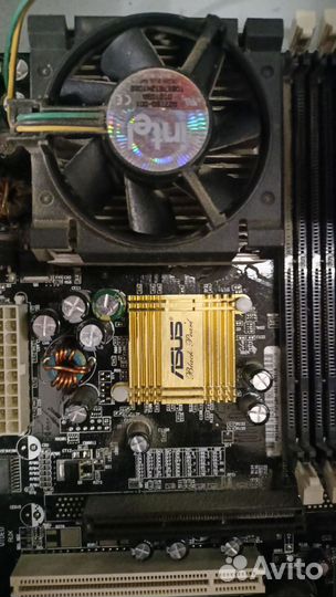 Материнская плата asus cusl2-CB 