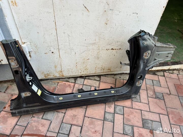 Порог правый метал subaru outback BP9 B13 2007г