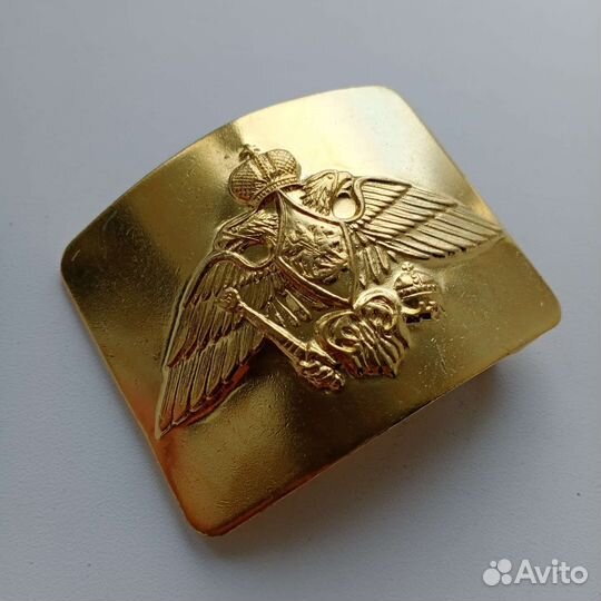 Бляха латунная Российская Армия и мвд на ремень