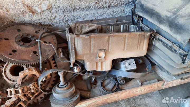 Мотор 6g74 разобран