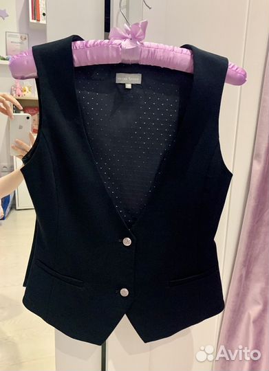 Школьная форма жилет и юбка