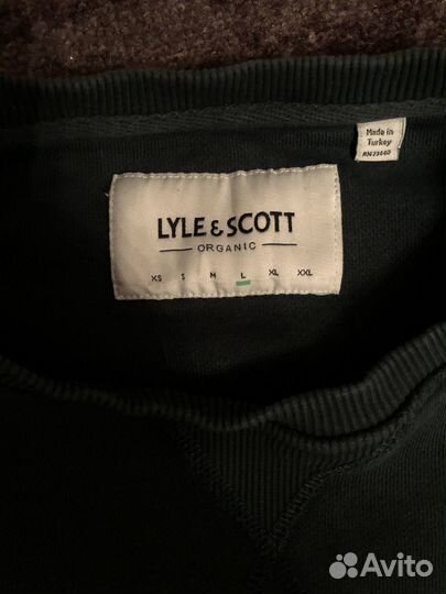 Свитшот lyle scott