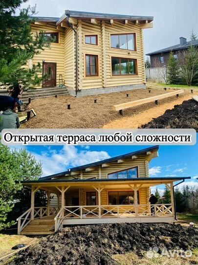 Строительная бригада,кровля пристройки сайдинг