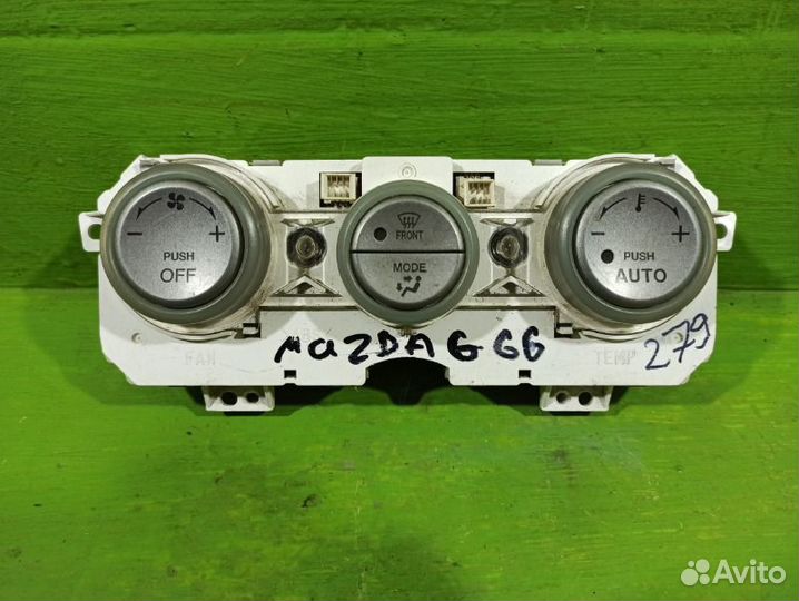 Блок управления климат-контролем Mazda 6 GG