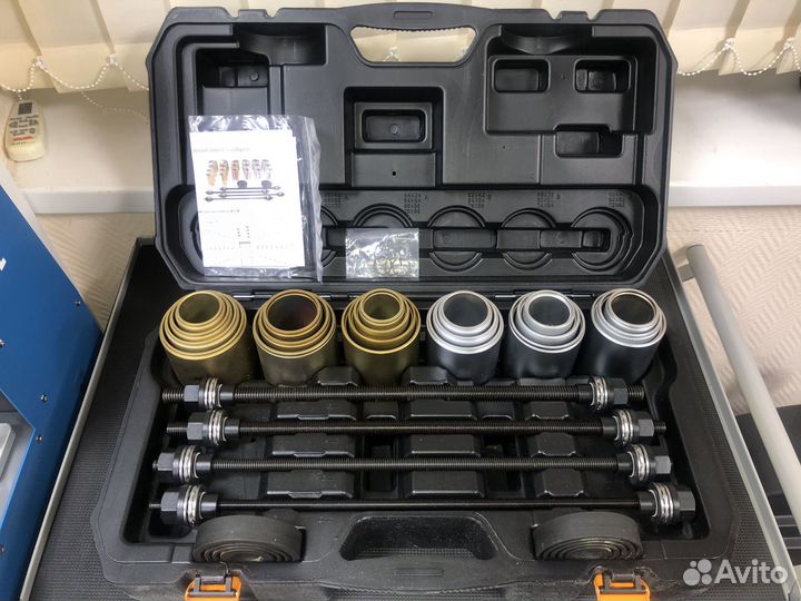 Набор для выпрессовки сайлентблоков и подшипников