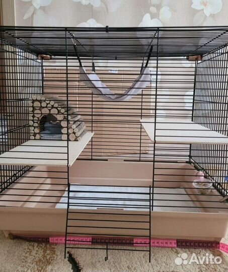 Клетка новая для грызунов шиншилл хорька птиц