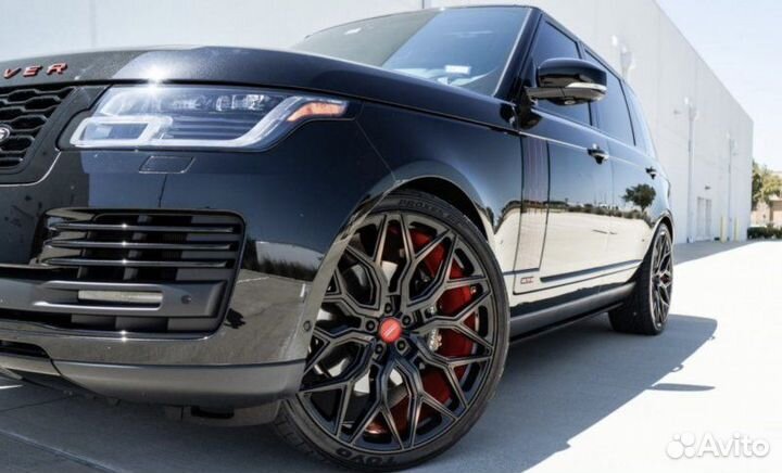 Кованые диски в стиле Vossen Range Rover Vogue R23