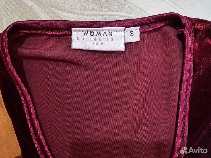 Джемпер велюровый H&M
