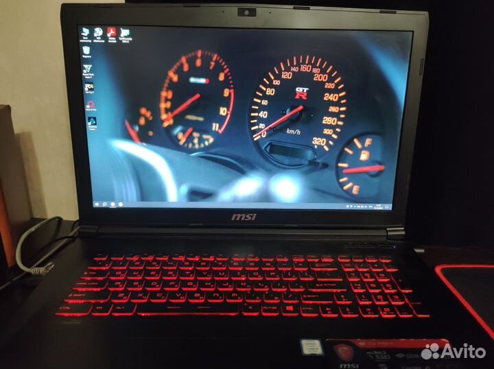 Игровой ноутбук MSI GL72M 7REX