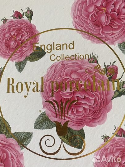 Сервиз чайный фарфоровый 6 персон