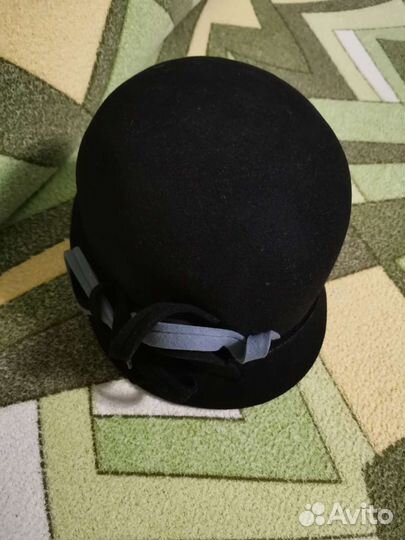 Новая шляпа фетровая женская черная