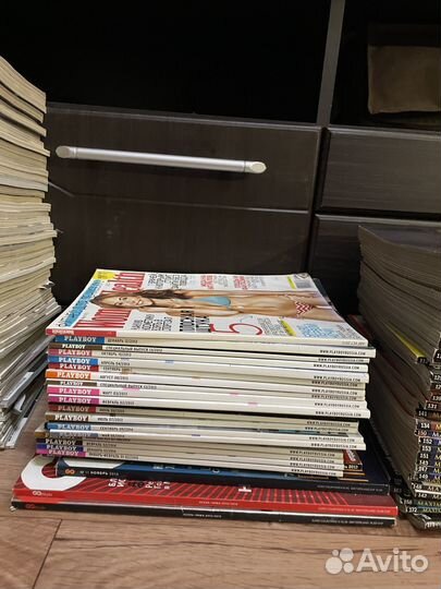 Журналы Maxim, Playboy, Men's Health и другие