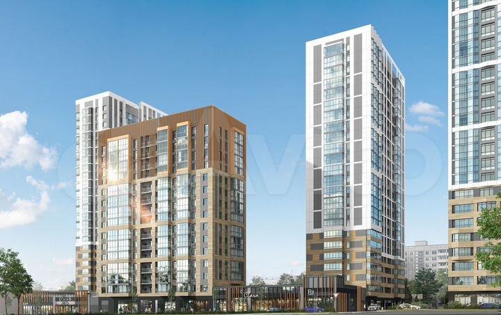 3-к. квартира, 89,5 м², 9/24 эт.