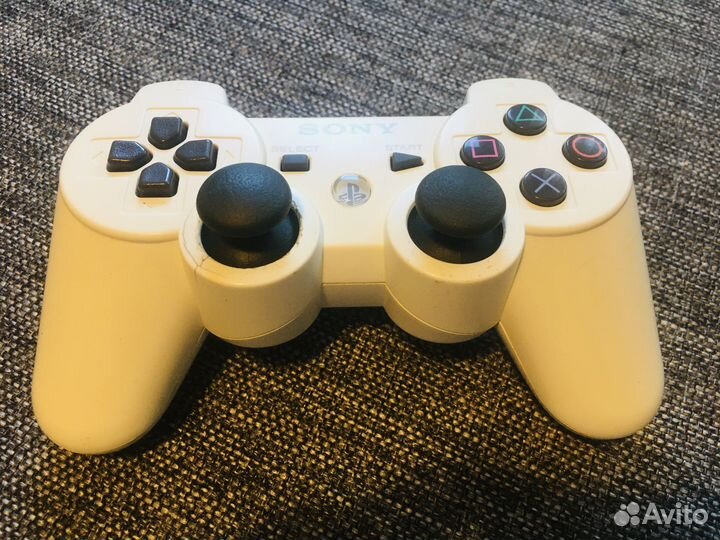 Джойстик PS3 белый оригинал