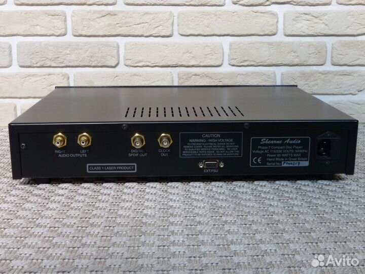 Jonn Shearne Phase 7 cdpl CD плеер Англия