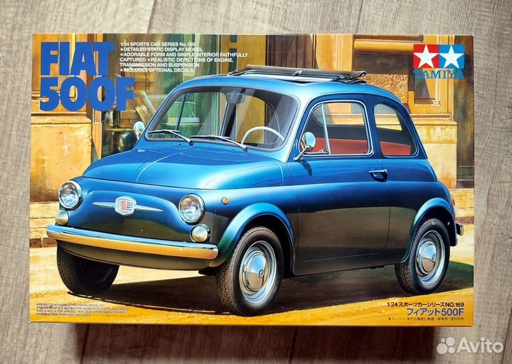 Сборная модель 1/24 Fiat 500 (Tamiya)