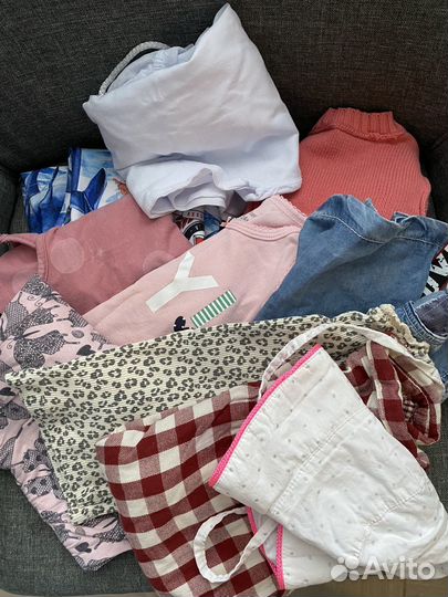 Одежда пакетом для девочки 86 92