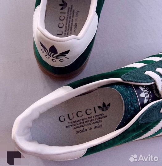 Кроссовки женские Adidas Gazelle x Gucci