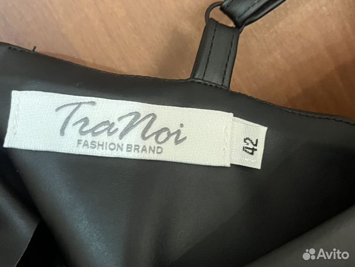 Кожаное платье