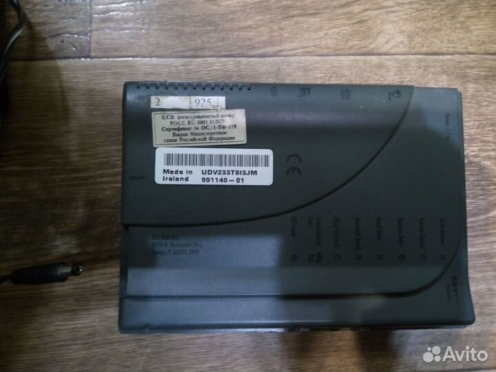 Аналоговый модем US Robotics sportster voice