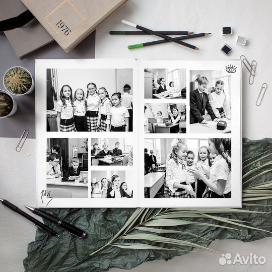 Выпускные фотоальбомы школа/вуз