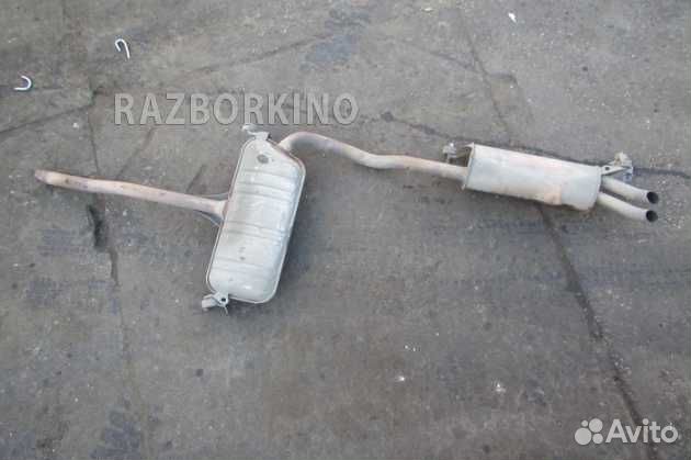 Задняя часть глушителя