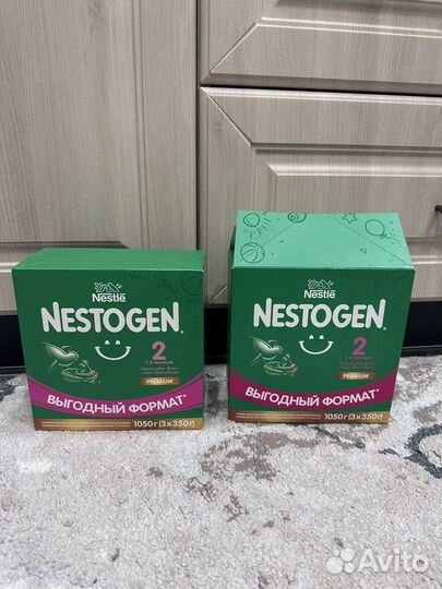 Детское питание смесь nestogen 2