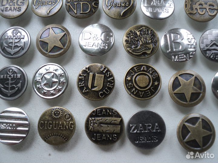 Кнопки для джинсов