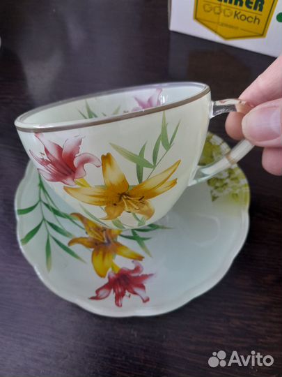 Чайный набор из 12 предметов новый
