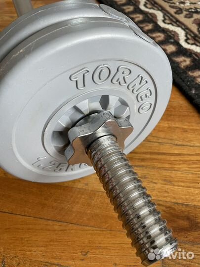 Штанга и гантели torneo