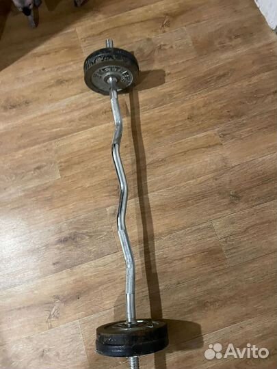 Штанга гриф блины