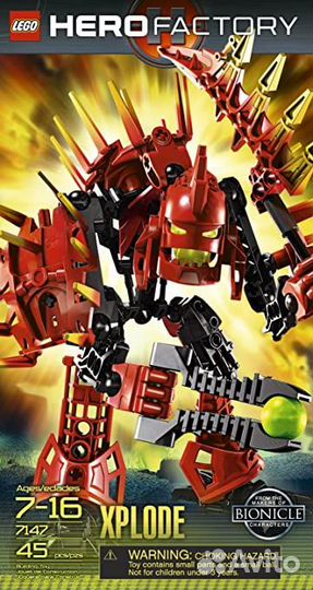 Hero Factory конструктор - новый