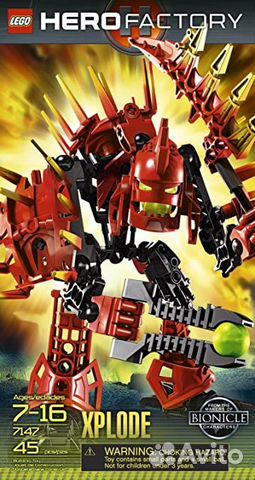 Hero Factory конструктор - новый