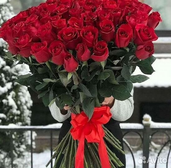 Высокие Розы Гиганты Доставка Круглосуточно