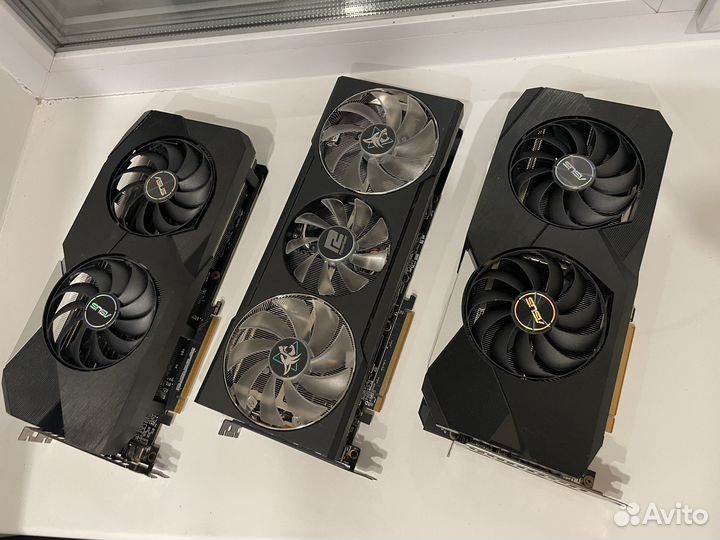 Видеокарты Rx 6700 XT Нерабочие